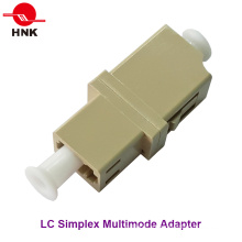 LC Simplex Multimode Стандартный пластиковый оптоволоконный адаптер